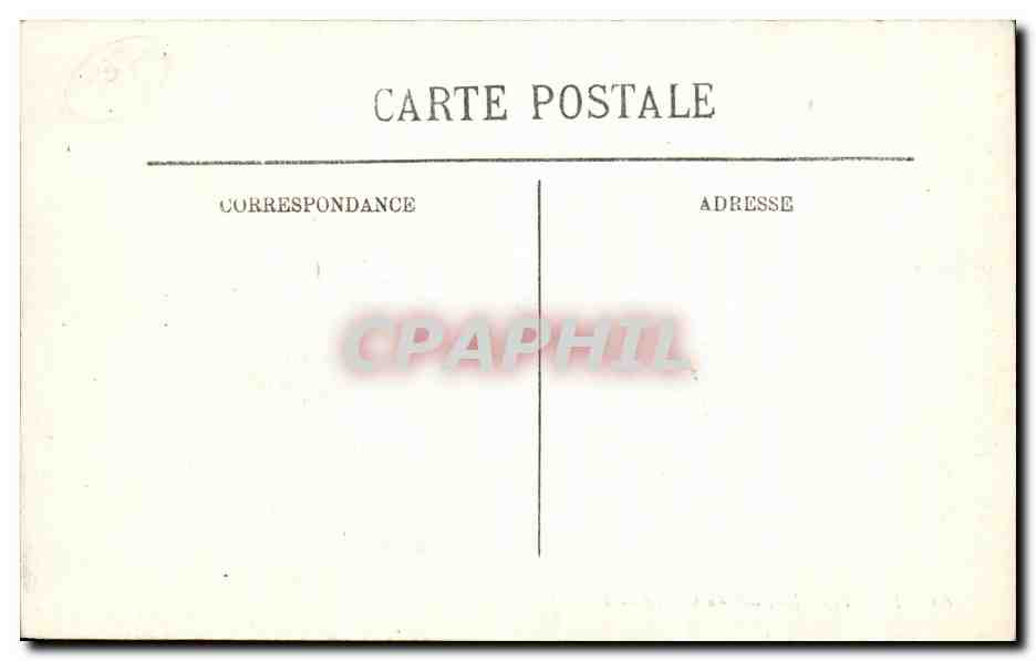CPA Brest La Place du Champ de Bataille — Rückseite