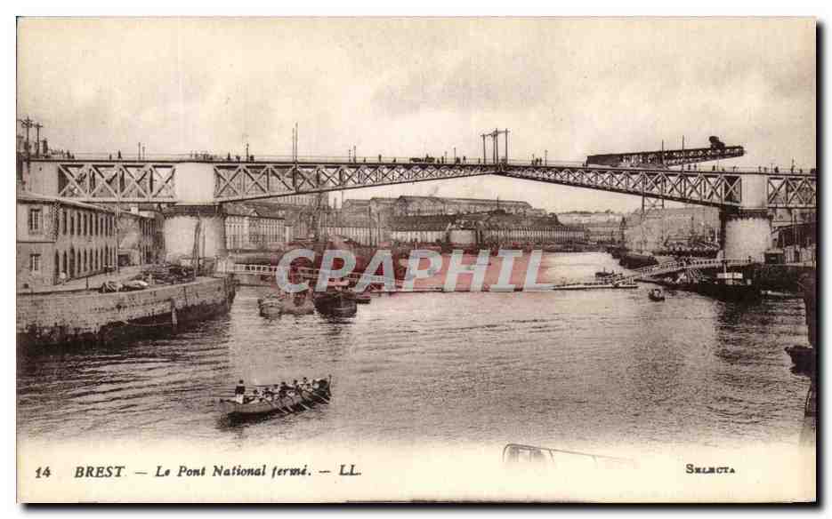 CPA Brest Le Pont National Ferme