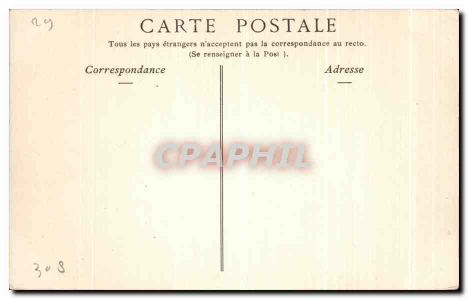 CPA Brest Port Militaire de Brest Entree d un Transport Bateaux — Rückseite