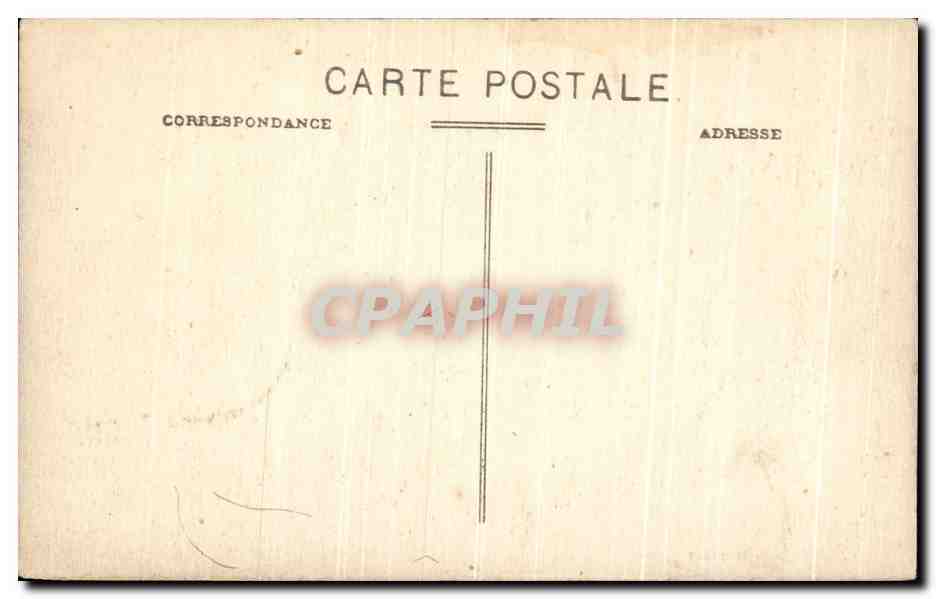 CPA Brest L Avant Port Et Le Chateau Bateaux — Rückseite