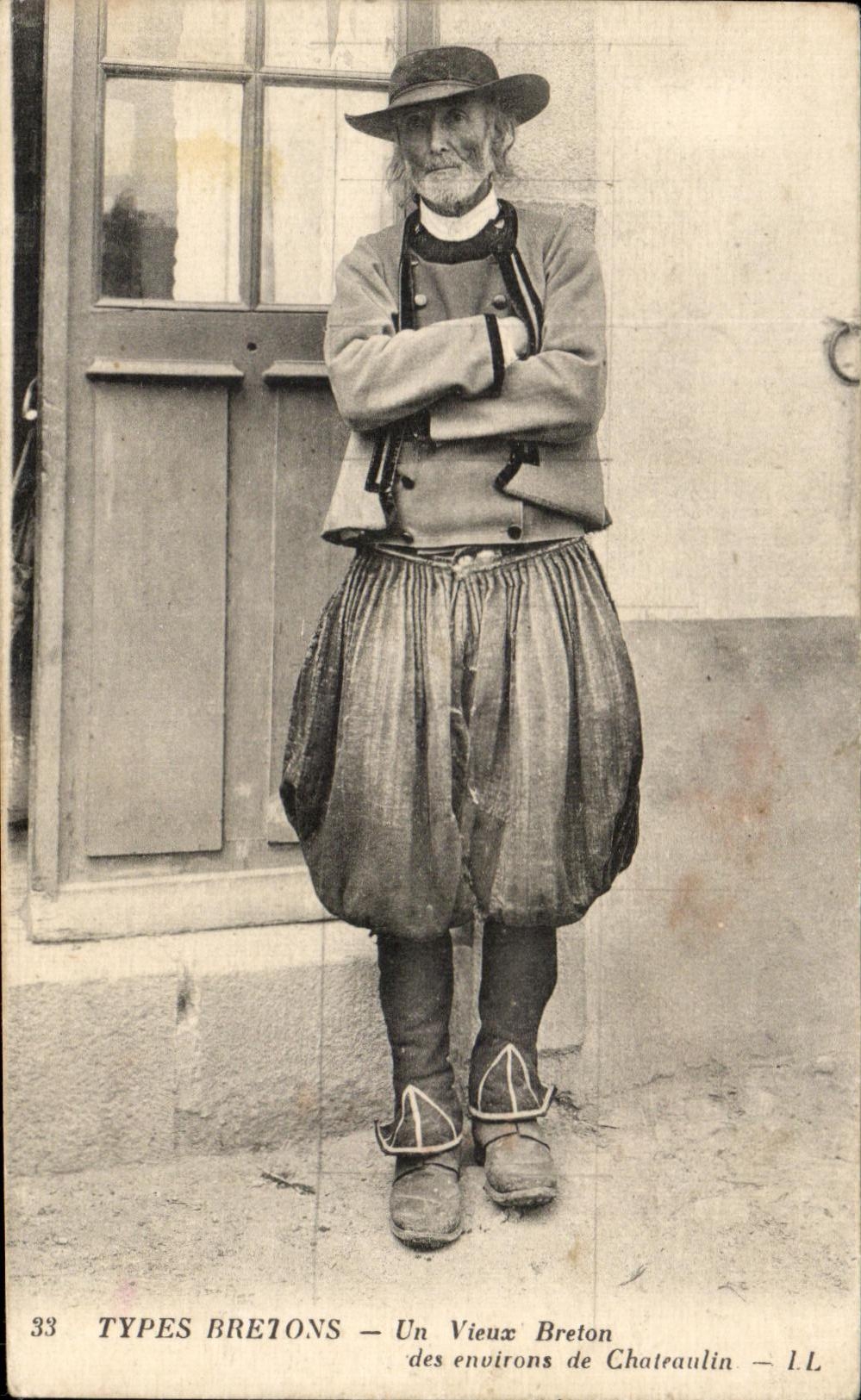 Un Vieux Breton — des environs de Chateaulin — I.L.