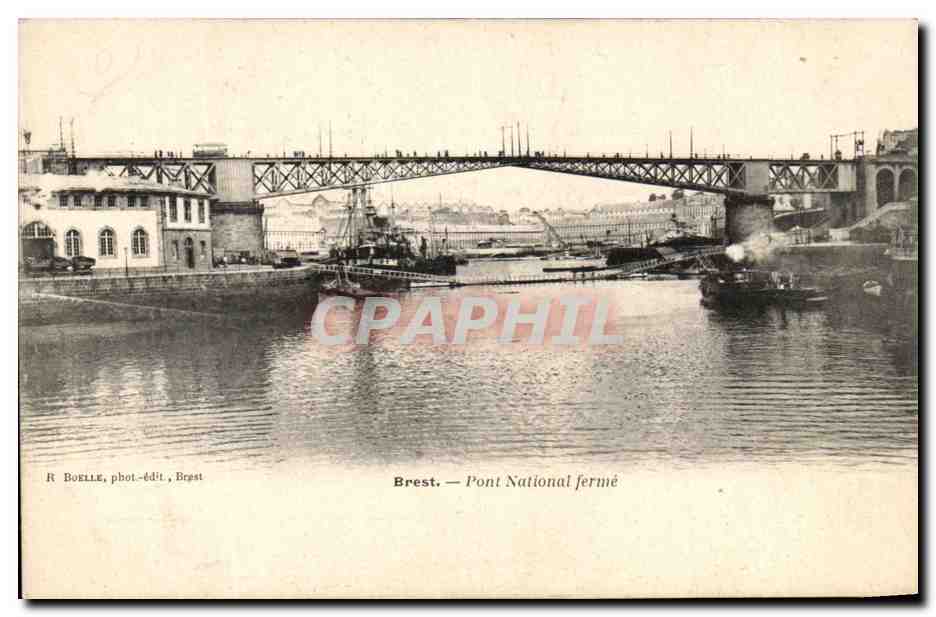 CPA Brest Pont National Ferme