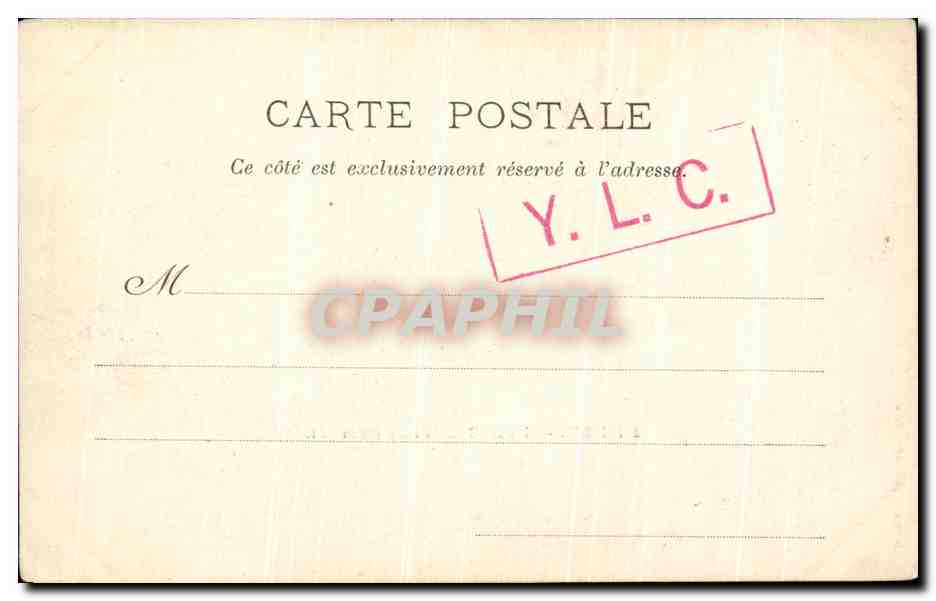CPA Brest Pont National ferme Bateaux — Rückseite