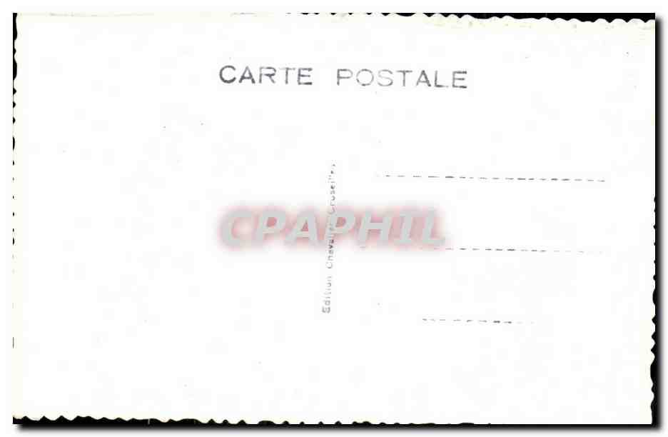 CPA Chatet de la Crox des Frumiers le Salon de The — Rückseite