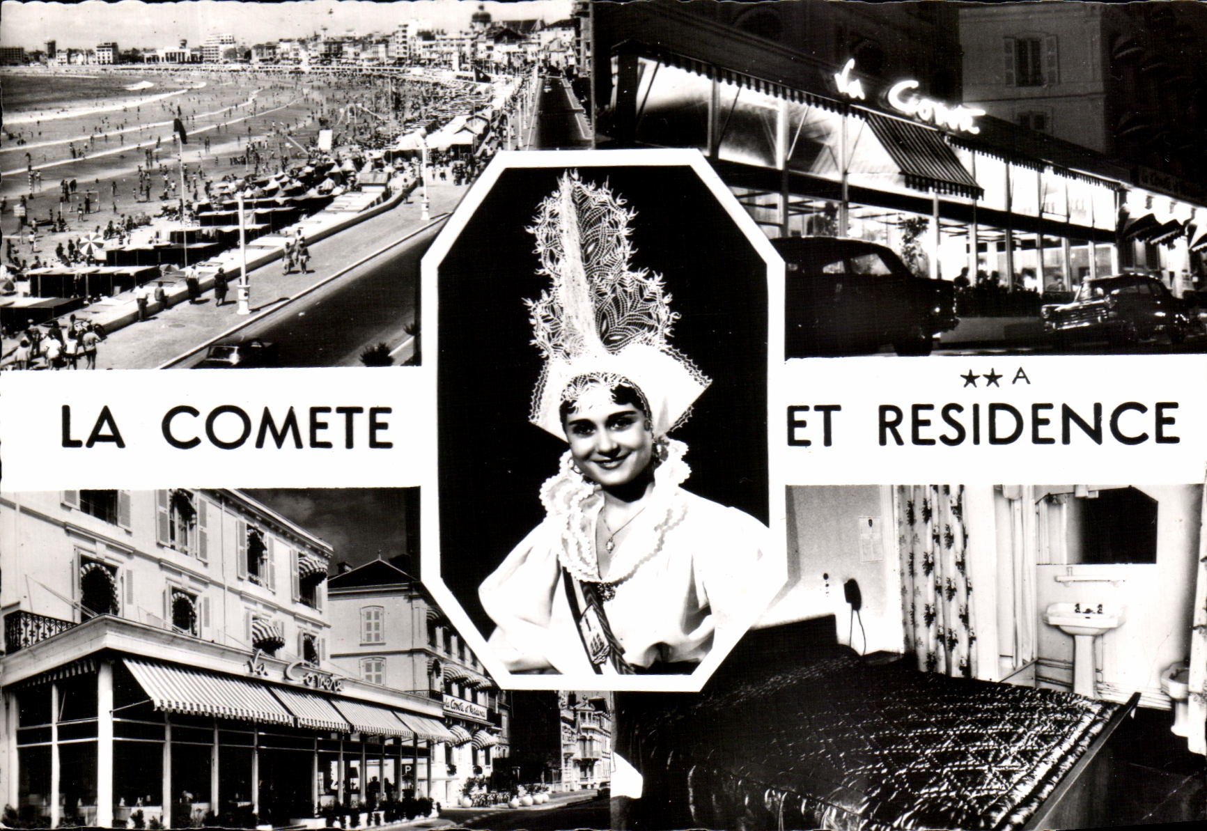 CPSM La comete et Residence Sables d olonne Hotel Restaurant