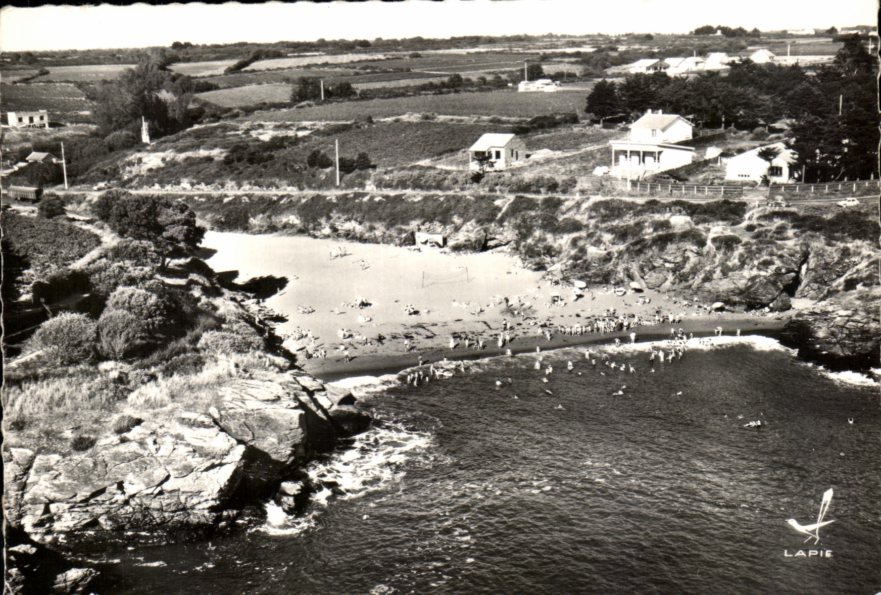 CPSM Avion Au Dessus De Ste Marie Sur Mer La Plage du Porteau