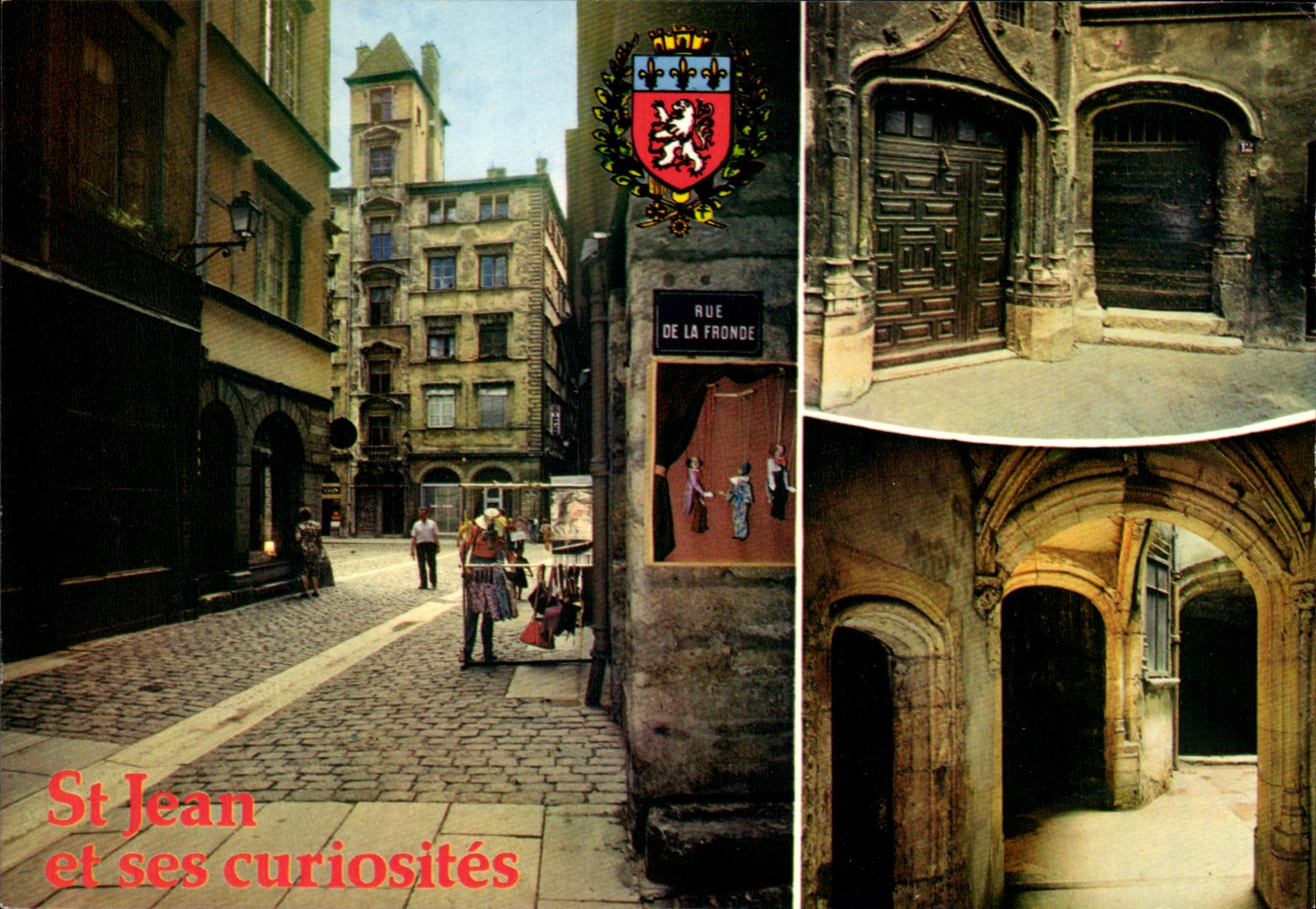 St Jean et ses curiosités — Rue de la Frondé — Éditeur Combier Imprimeur Mâcon