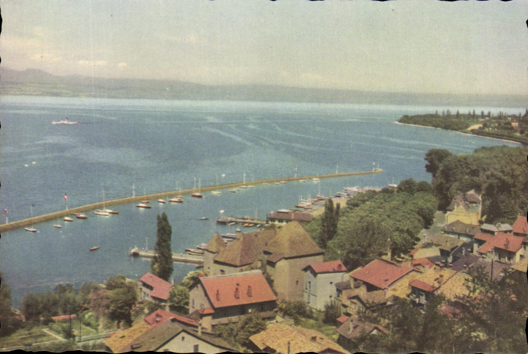 Thonon - Vue générale — Collection 'Évian et ses environs' — S.A.E.M.E. Évian (Haute-Savoie) - Paris