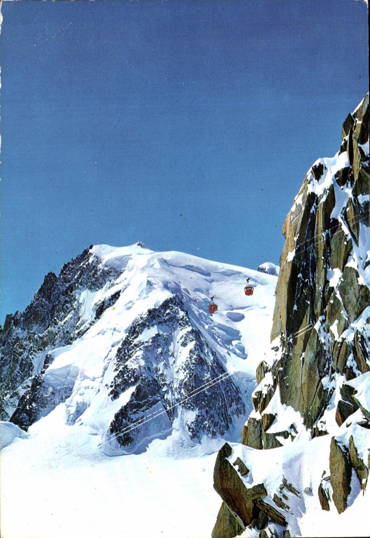 CPM Chamonix Blanc Vallee Blanche