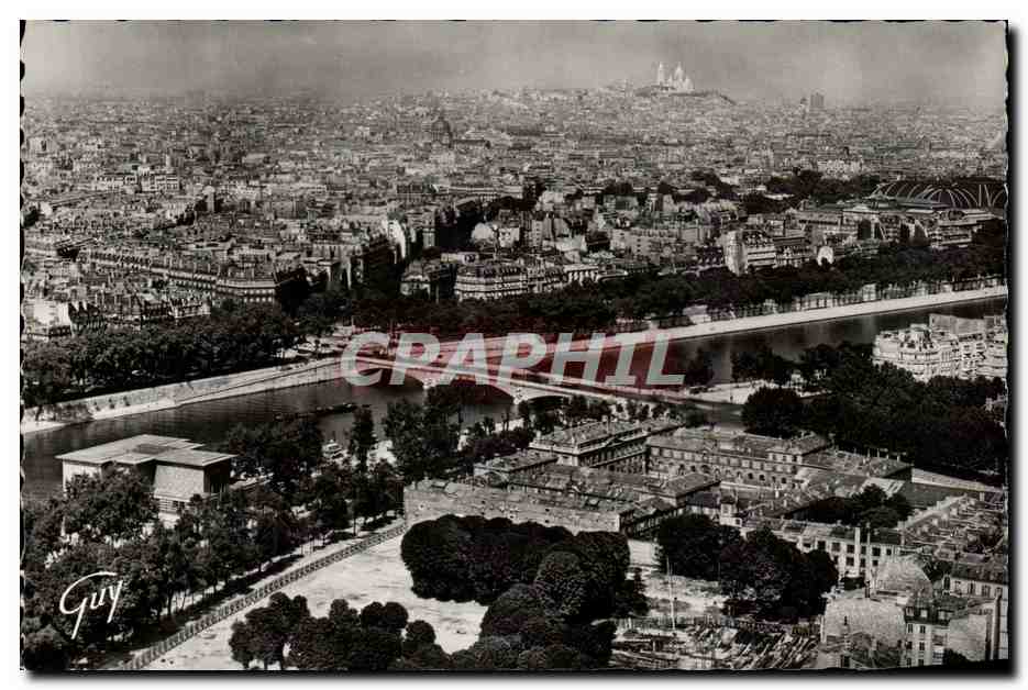 CPSM Paris Et Ses Merveilles Panorama de Vue Prise de La Tour