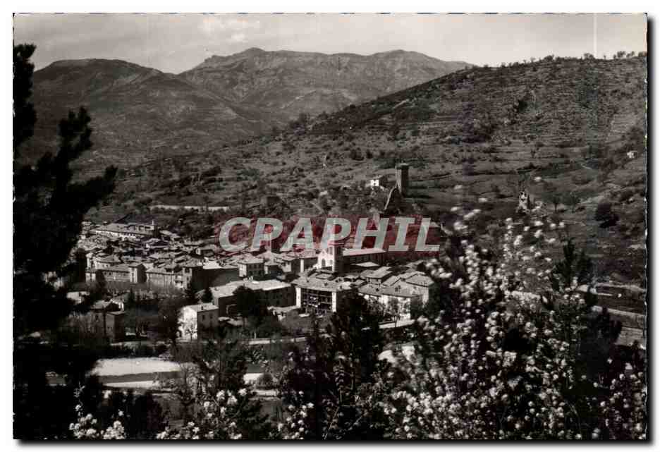 Castellane (B.-A.) — Vue générale — alt. 724 m — Photographie Veritable