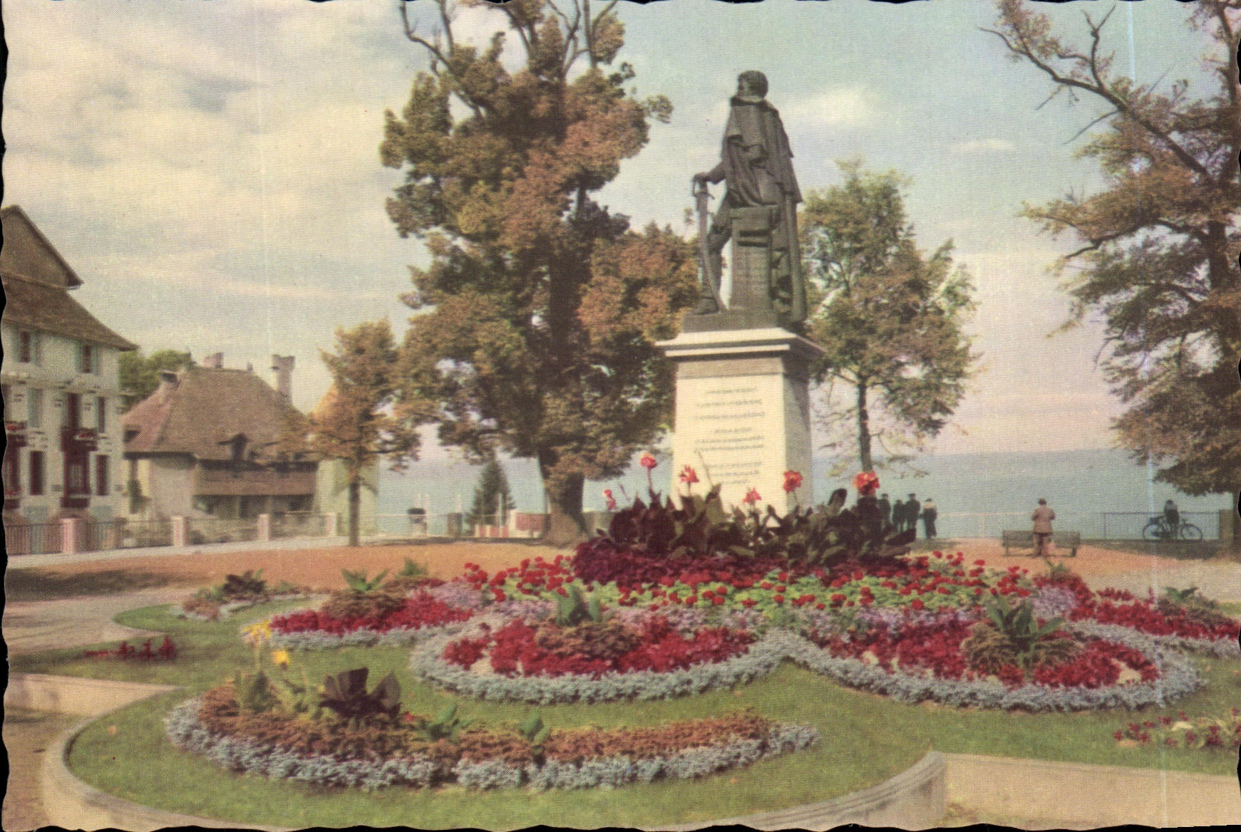 CPA Thonon La Place Desaix