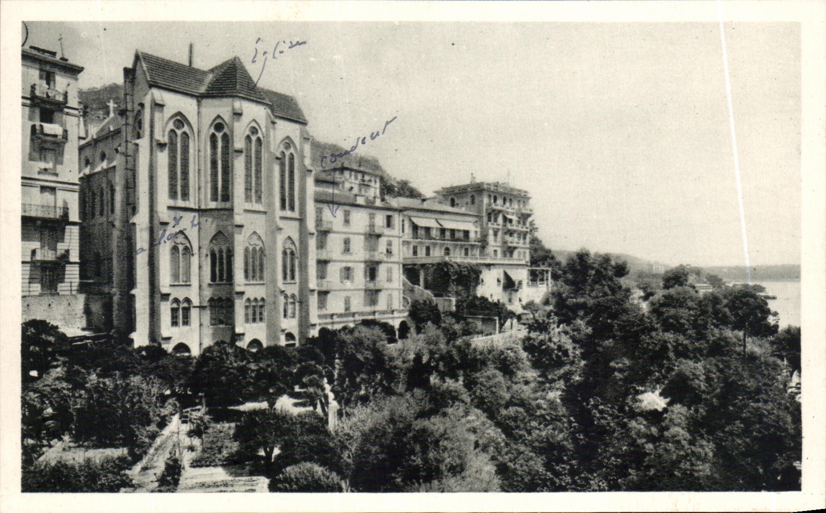 CPA Monte Carlo Chapelle et couvent des Carmes