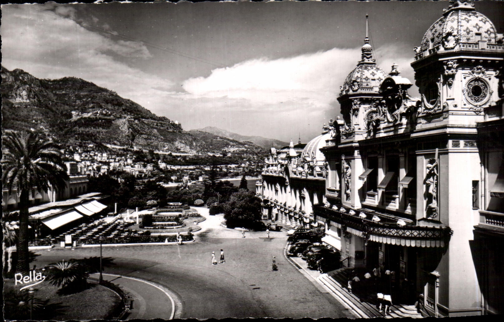 CPSM Mont Carlo Le Casino et le Cafe de Paris