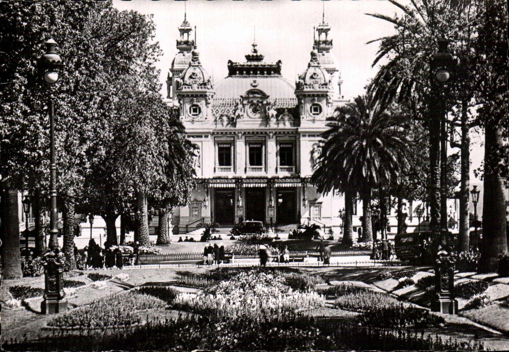 CPSM Mont Carlo Les Jardins et le Casino