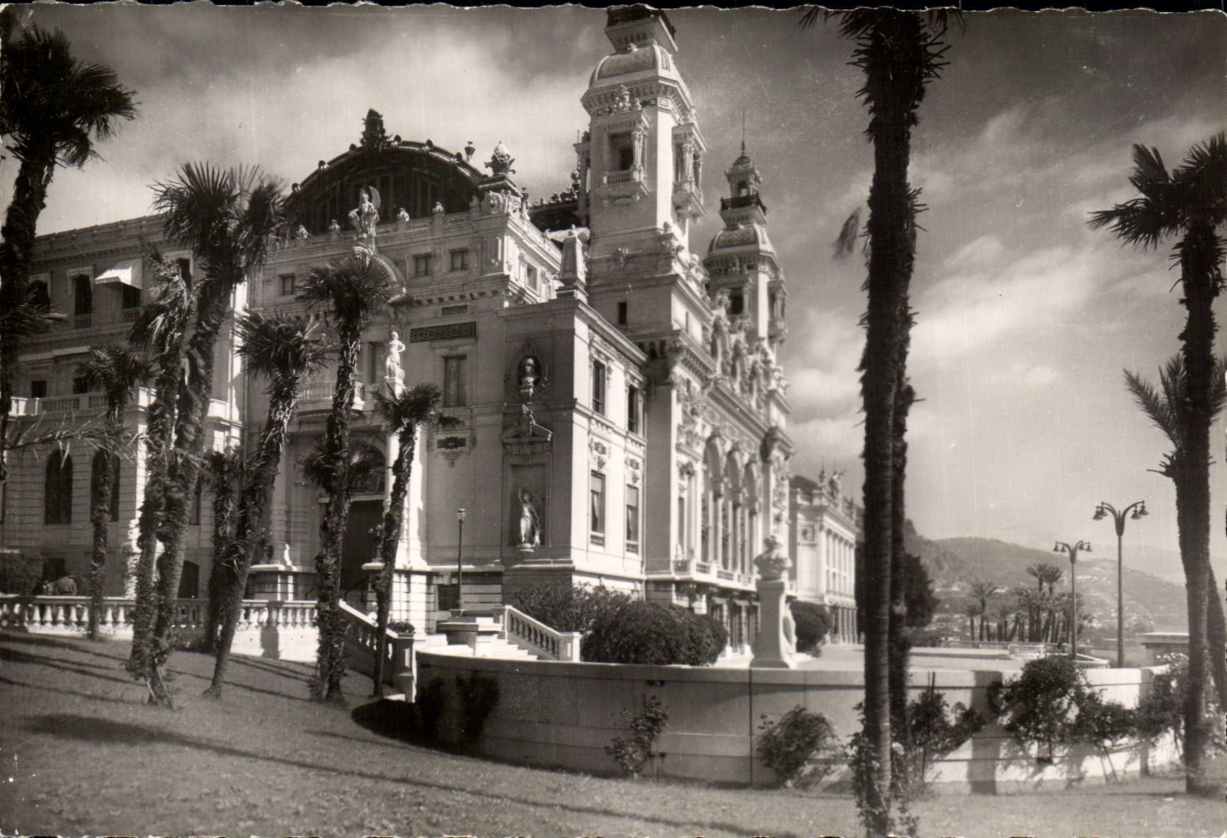 CPSM Monte Carlo Le Casino et Les Terrasses