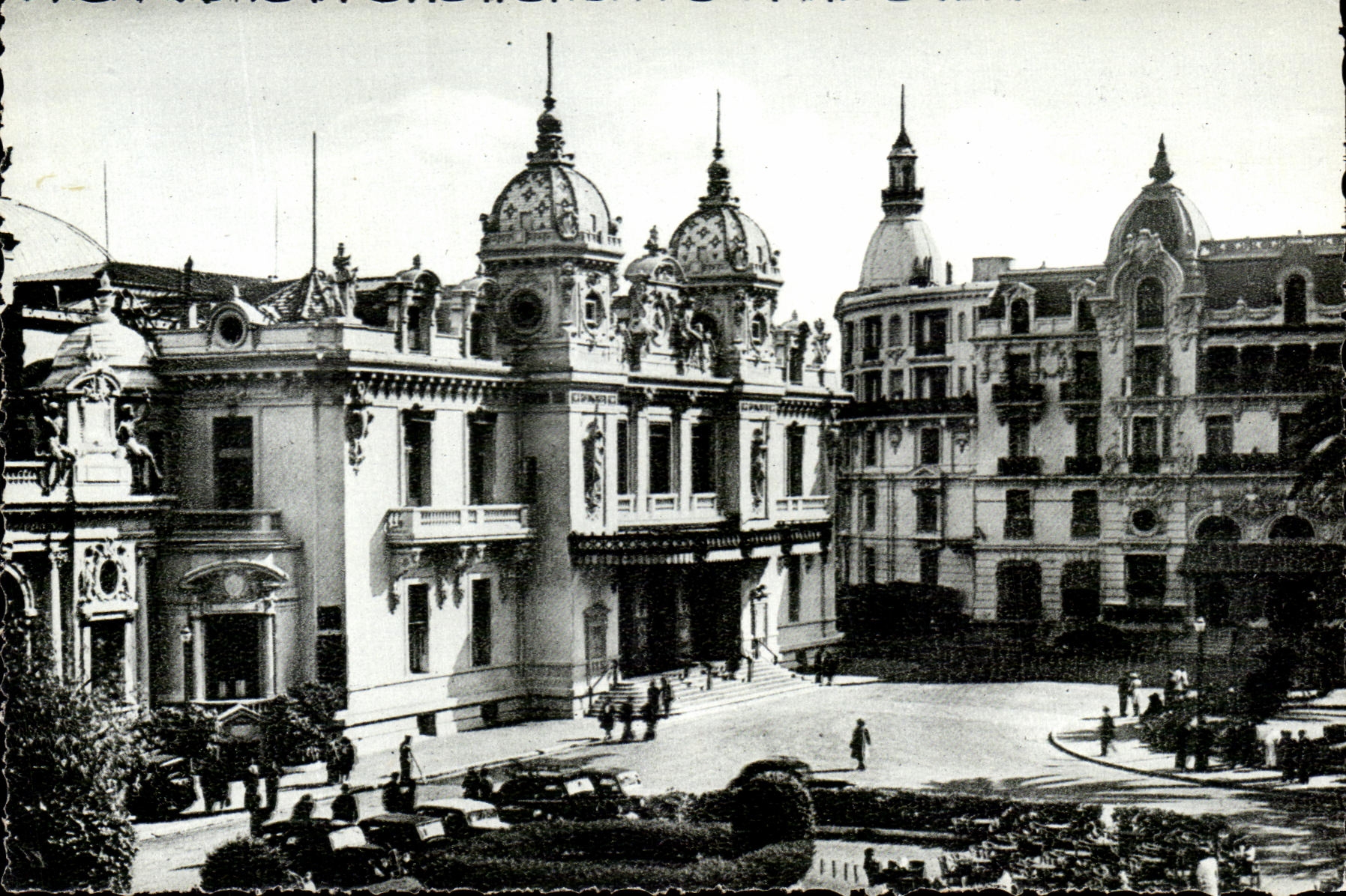CPSM Mont Carlo Le Casino et Les Terrasses