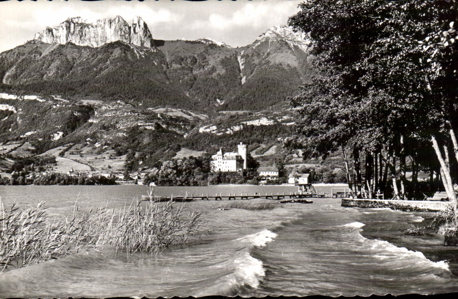 Lago de Annecy — Castillo y Dientes de Lanfon — Edición GIL