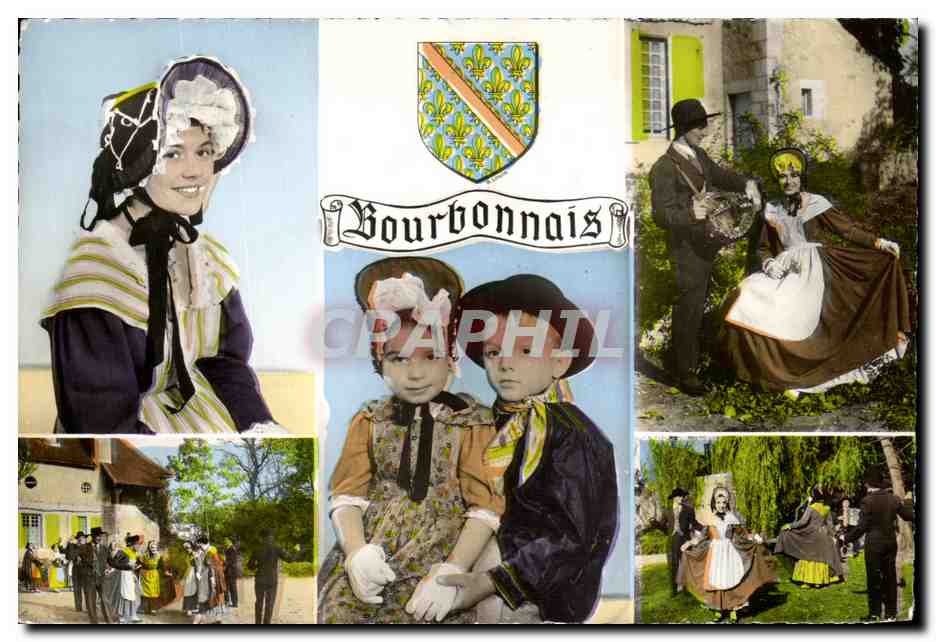 Folklore Bourbonnais — Éditions La Cigogne, série 03.000.103