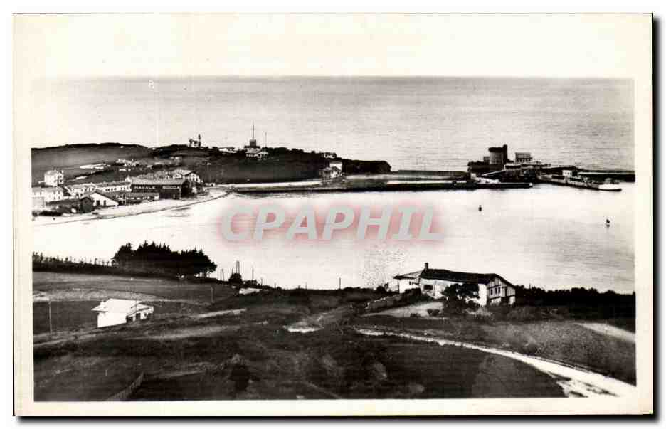 St-Jean-de-Luz — Vue sur Socoa prise de la Tour Bordegain — REAL-PHOTO C.A.P. PARIS