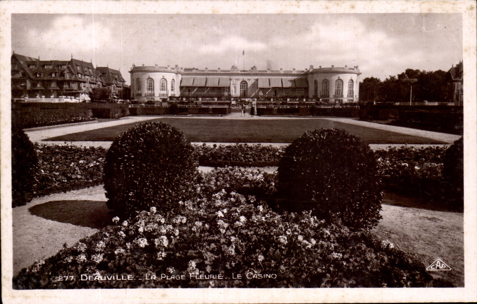 Deauville - La Plage Fleurie - Le Casino