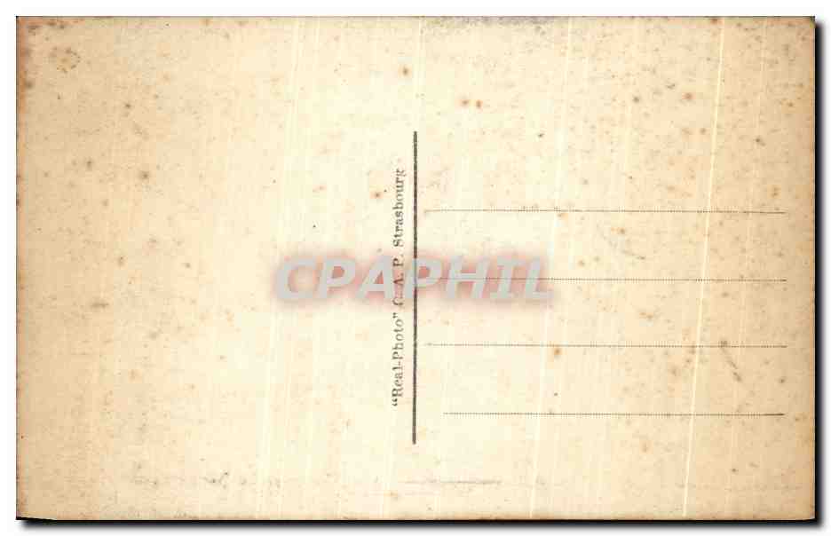 Deauville-La Plage Fleurie — Hotel Normandy und die Tennisplätze — C.A.P. Straßburg — Rückseite