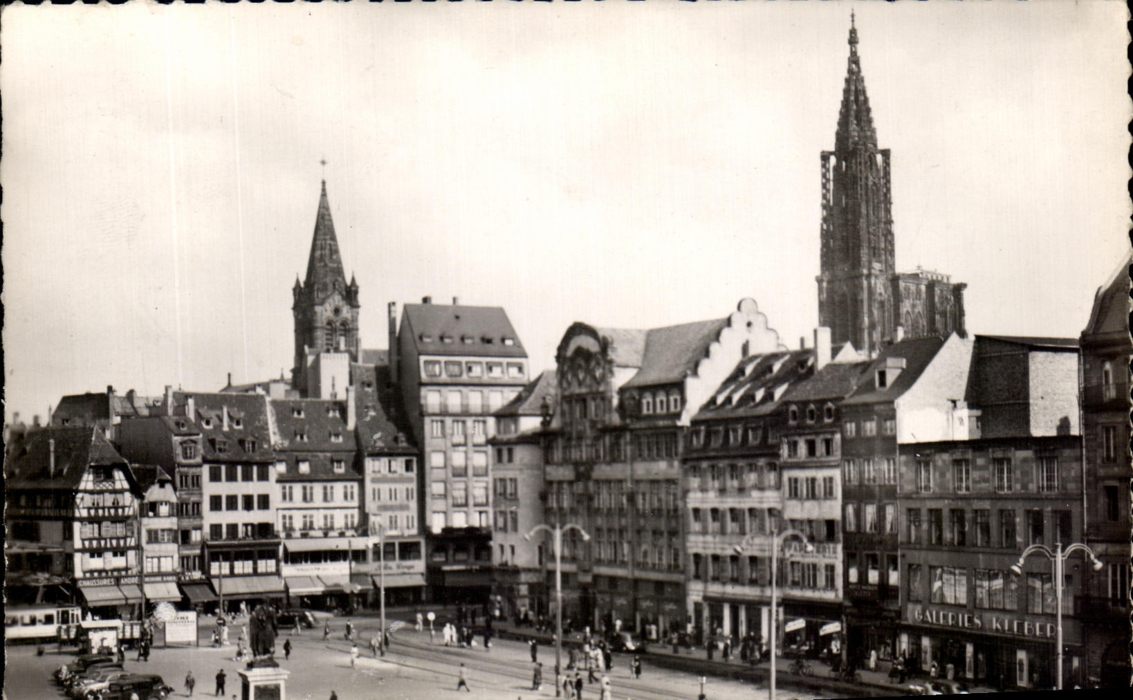 CPSM Strasbourg La Place kleber