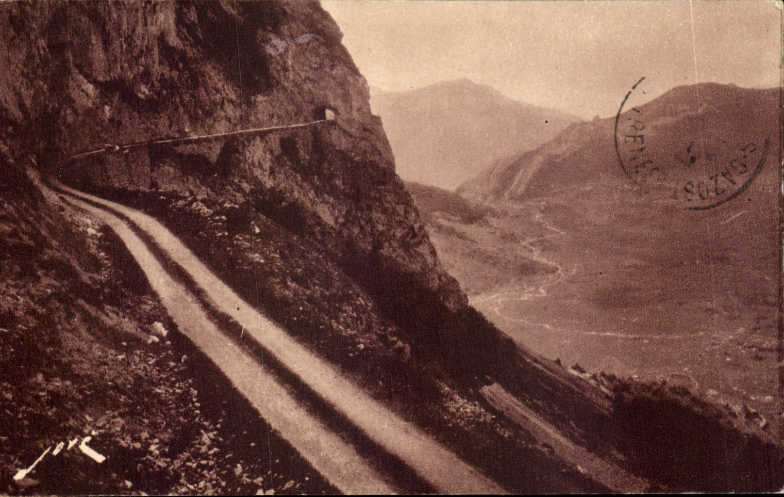 Thermal Route of the Aubisque Pass — The Rockers Tunnel — Éditions Jové, Pau