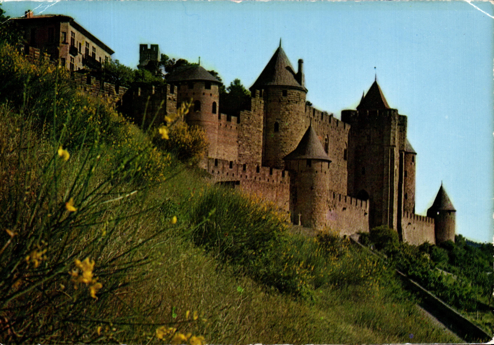 CPM Carcassonne La Cite Cote Porte d Aude