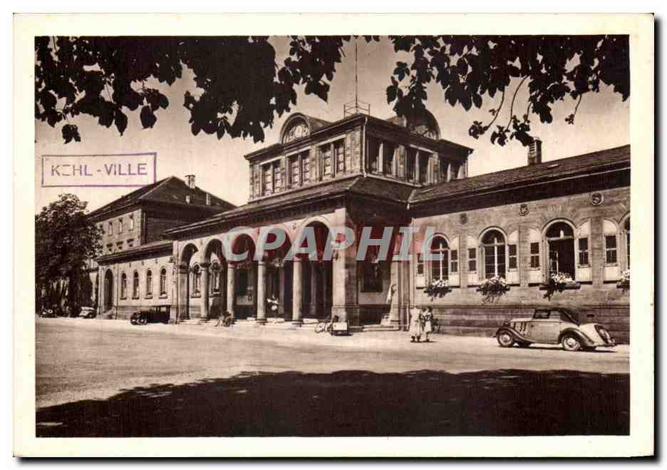 CPA Kehl a Rhin La Gare