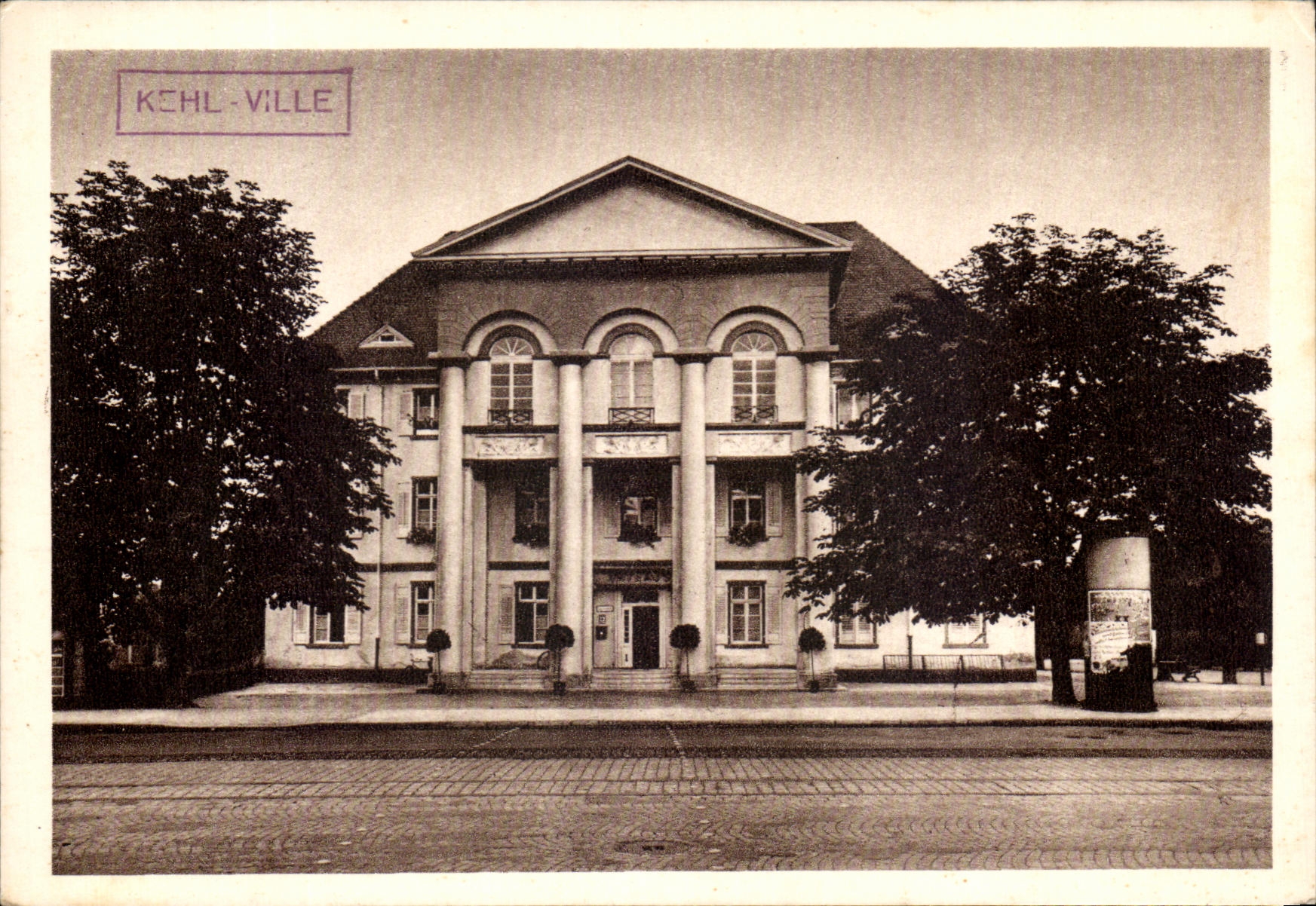 CPA Kehl a Rhin Hotel de Ville