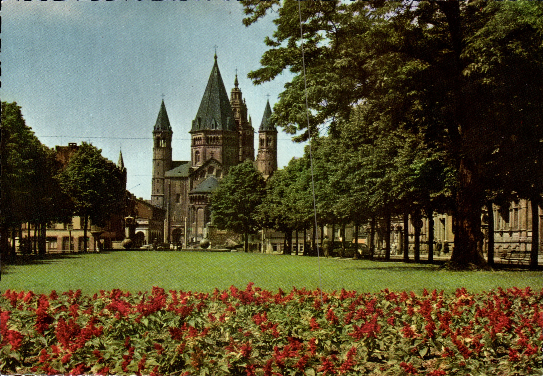 CPM Mainz Am Rhein Fischtorplatz und Dom