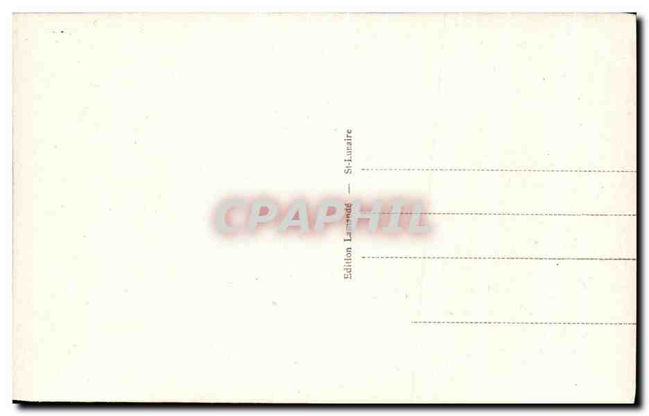 CPM St Lunaire Vue Generale Vers l Est  — Verso