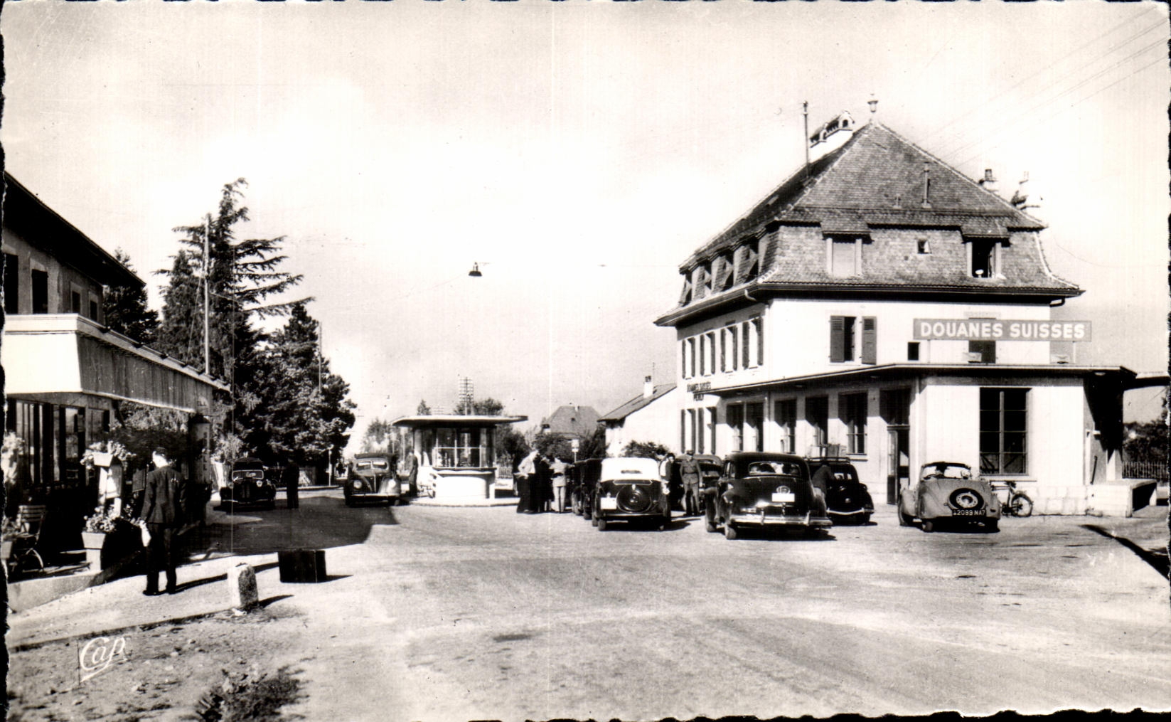 Douane Suisse de Perly — ST-JULIEN-en-GENEVOIS — C.A.P. — Réel-Photo