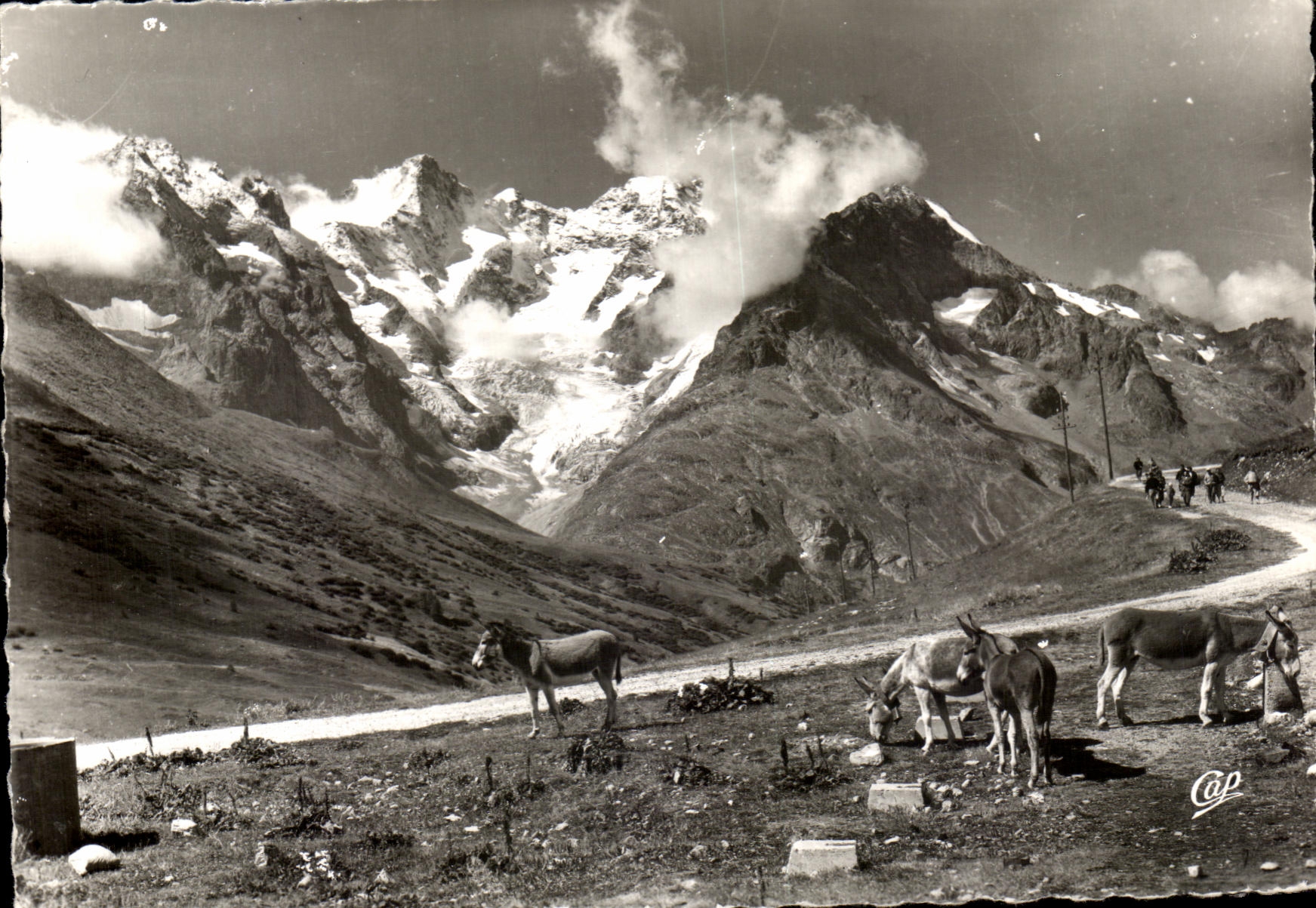 Col du Lautaret — Route du Col et Glacier de l'Homme — éditeur Serre-Chèvrière