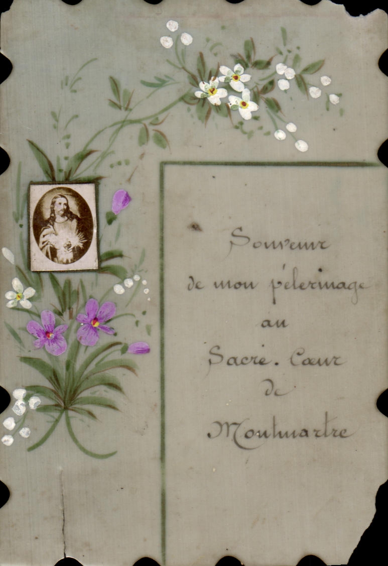 CPA Fantaisie Sacre Coeur de Montmartre PAris