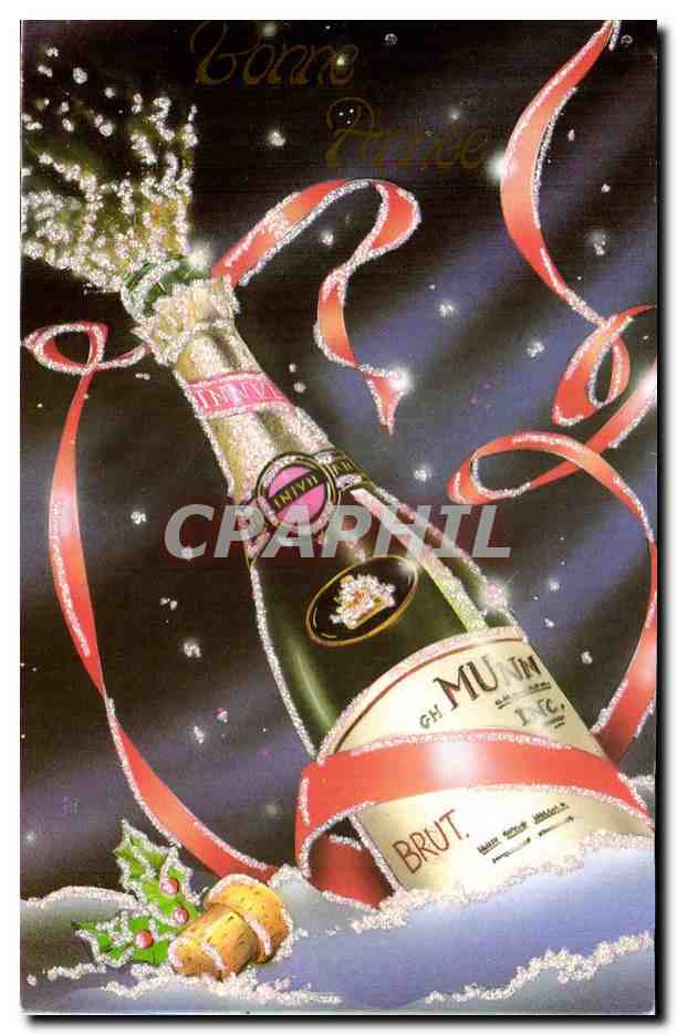 CPA Champagne Munn Bonne annee