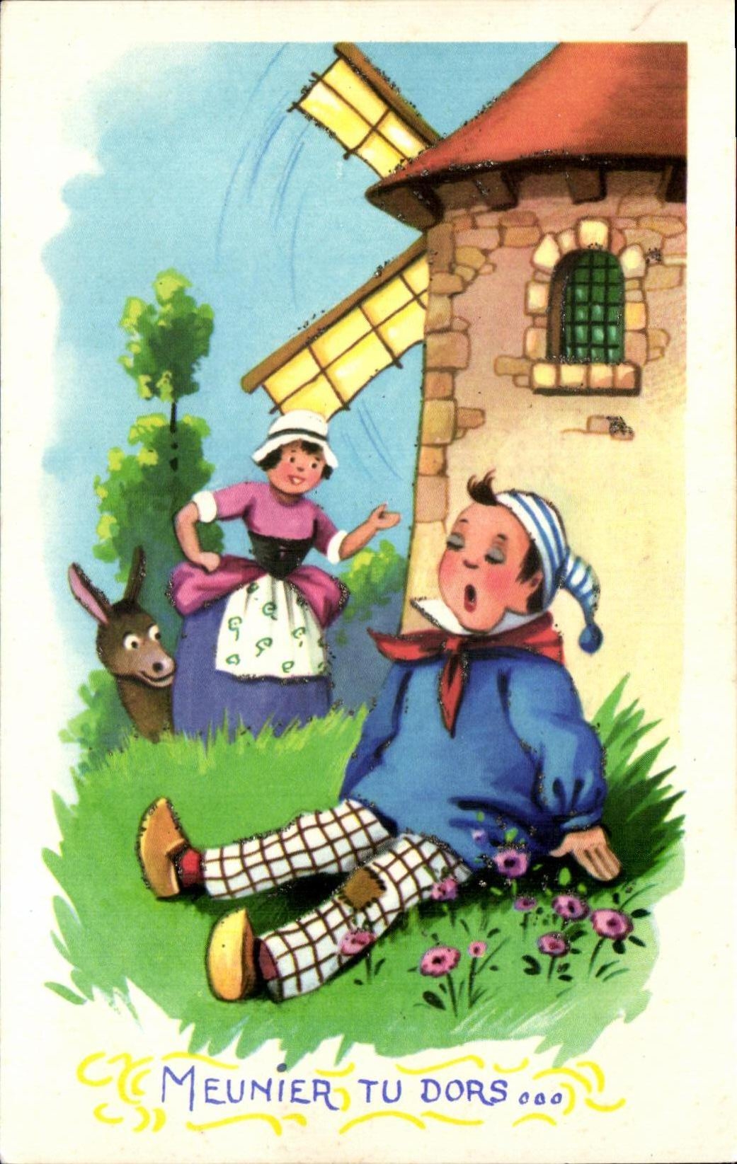 CPA Meunier Tu Dors Moulin Humour