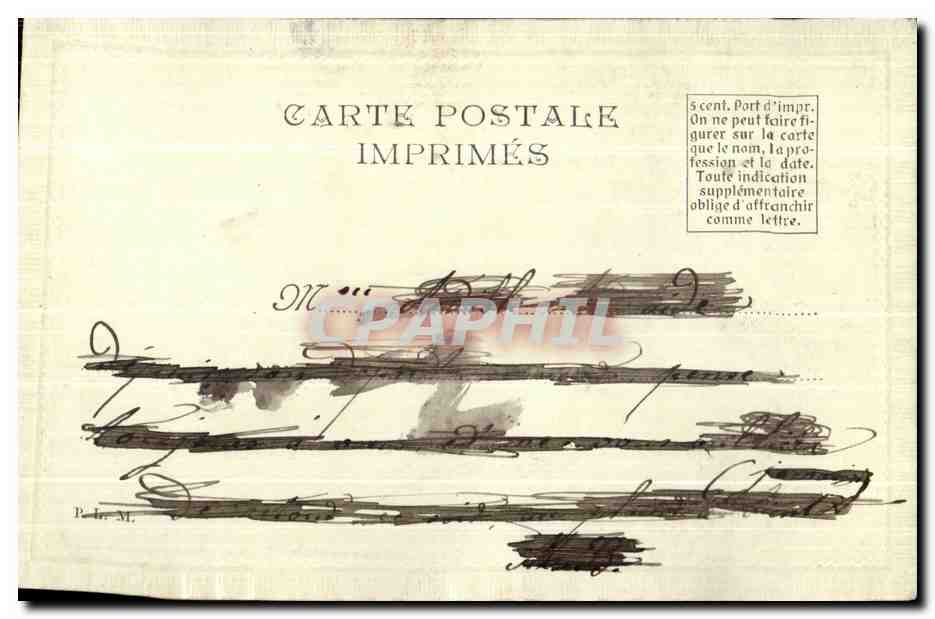CPA Fantaisie Colombes Fleurs Pensez a Moi  — Rückseite