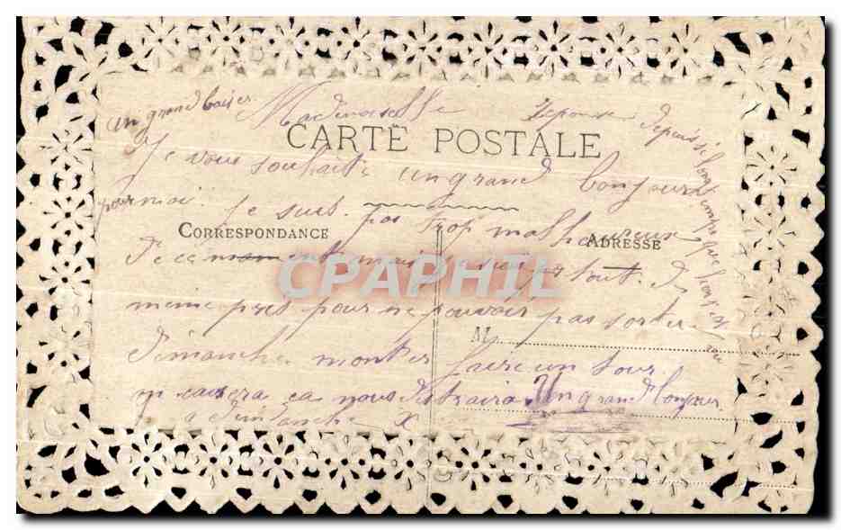 CPA Souvenir De Bonne Amitie — Verso