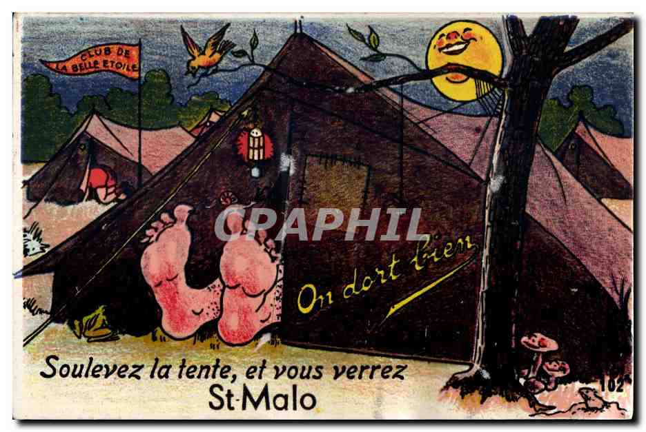 Campamento nocturno — Club de la Bella Estrella — Ediciones Gaby, n.º 102