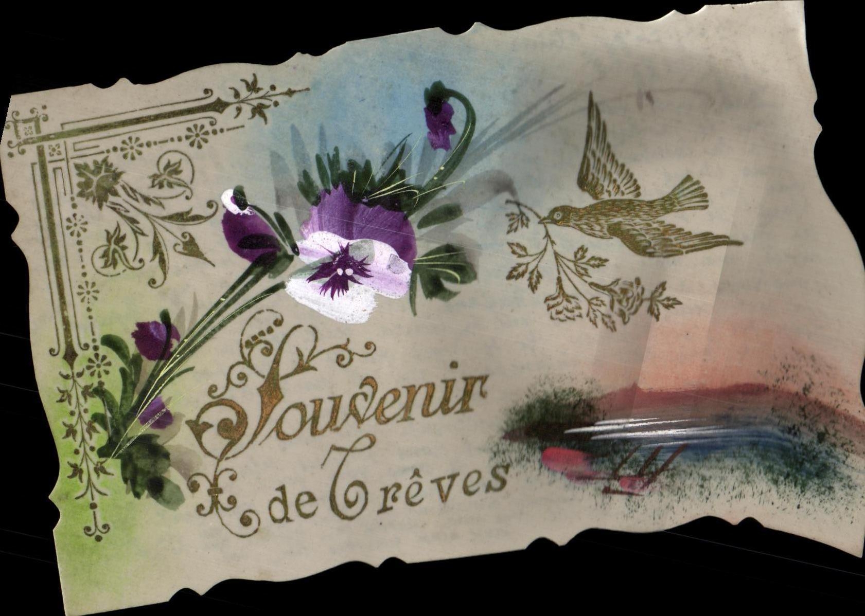 CPA Souvenir De Treves Fantaisie Trier