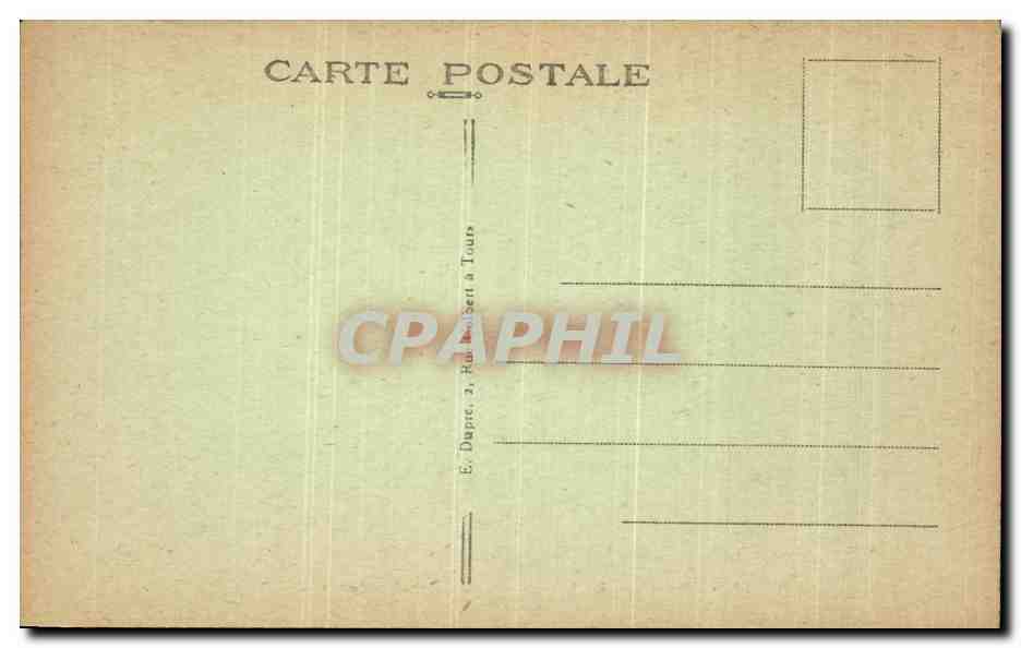 CPA Loches Salle des Tortures  — Rückseite
