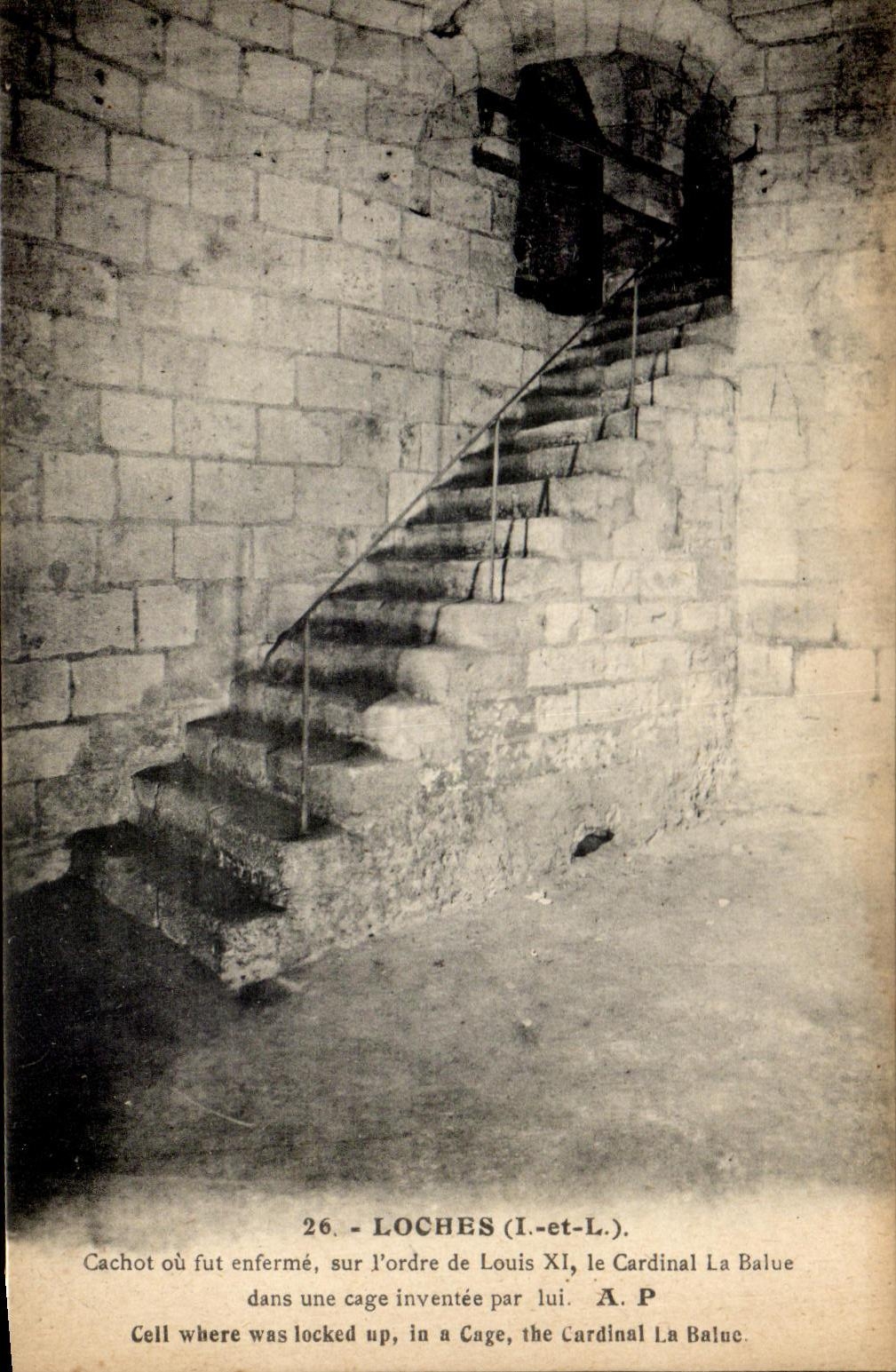 CPA Loches Cachot Cardinal La Balue