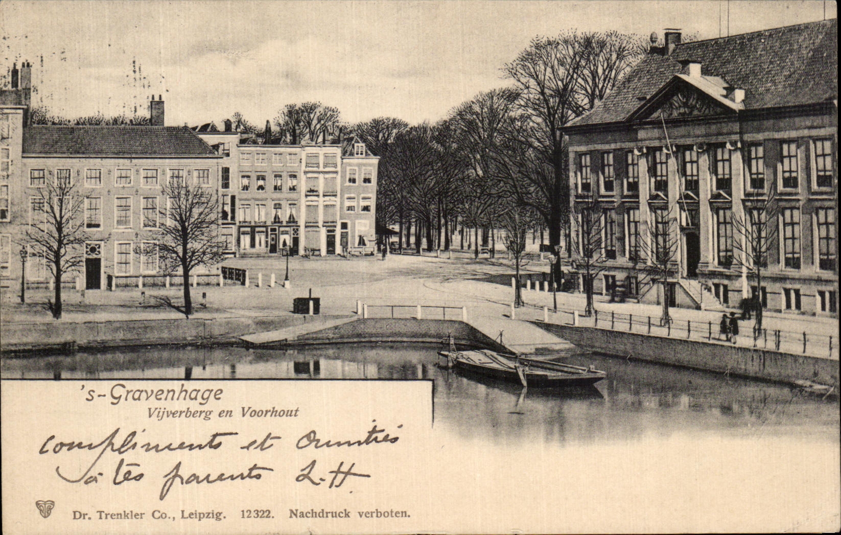 CPA S Gravenhage Vijverherg En Voorhout 