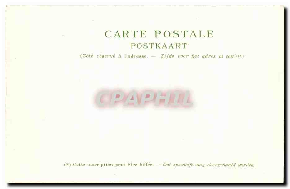 CPA Ostende Le Kursaal La Grande Rotonde  — Rückseite