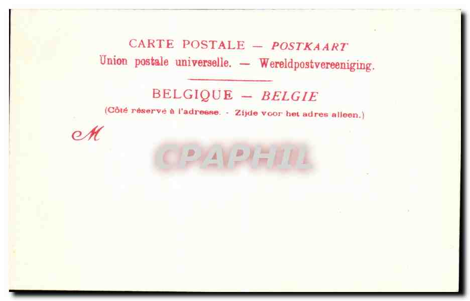 CPA Ostende La Sortie de La Malle et L estacade Bateau — Rückseite
