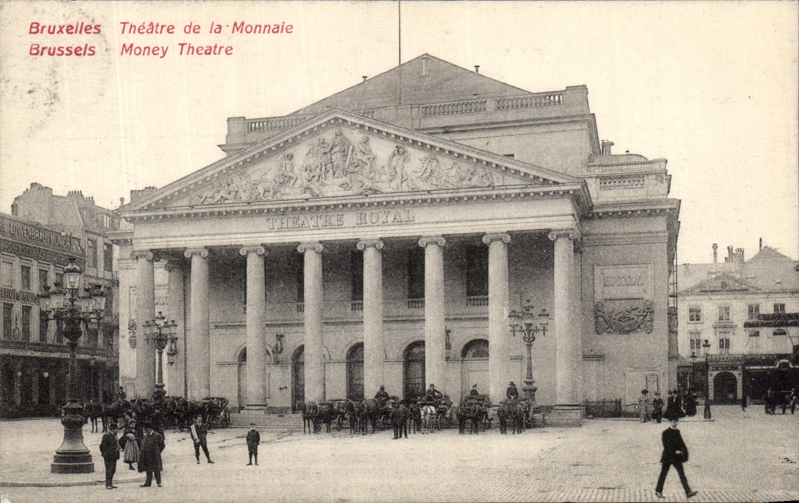 CPA Bruxelles Theatre de La Monnale