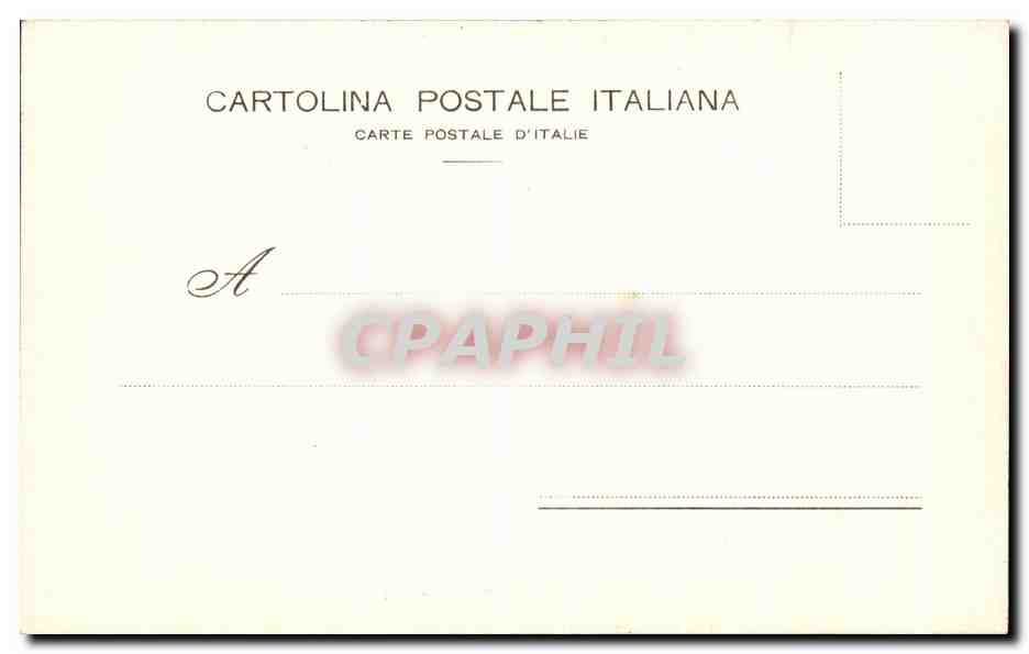CPA Pallanza Villa San Remigio Giardino Lago Maggiore — Rückseite