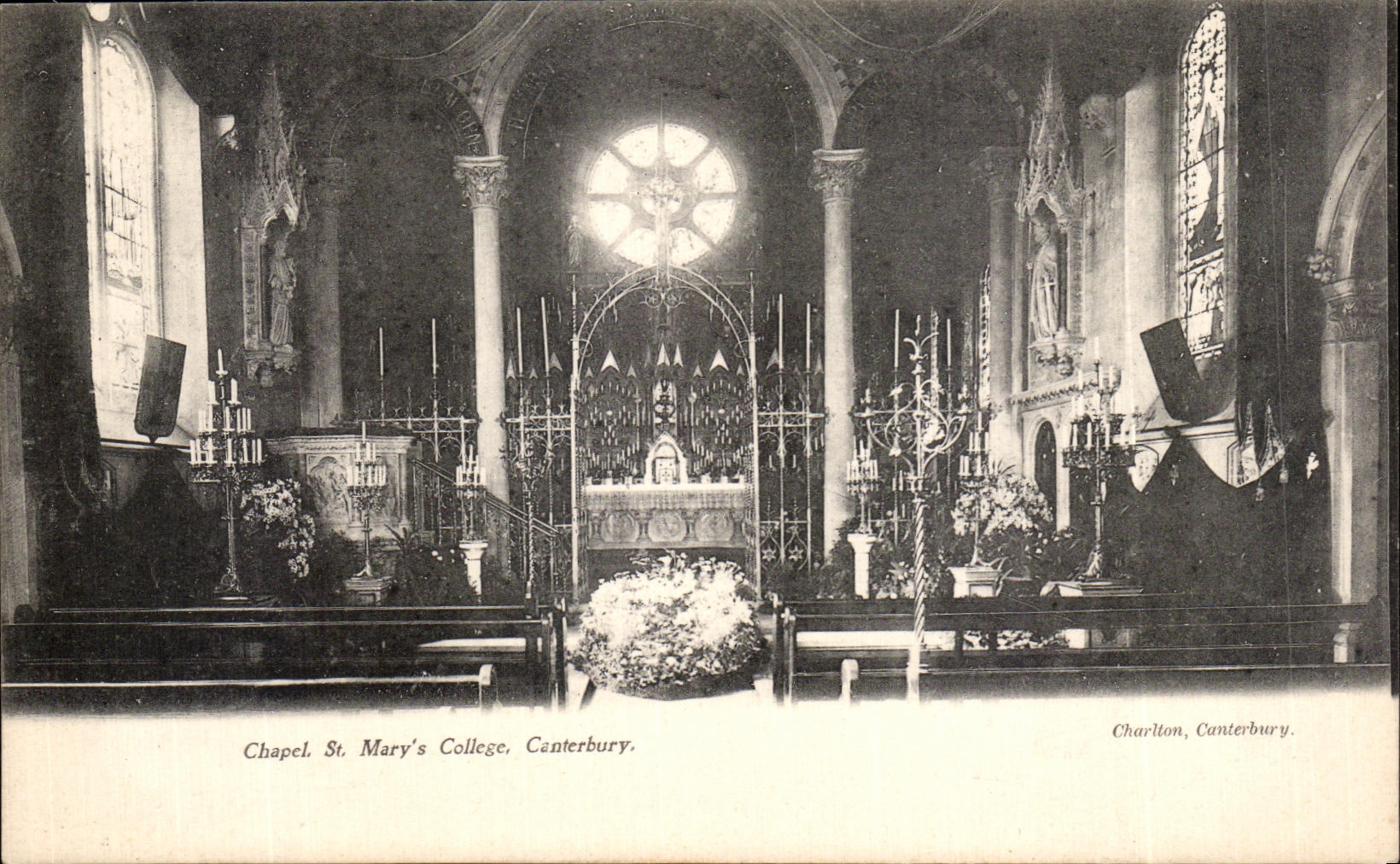 Chapelle de St Mary's College — Canterbury — éditeur non visible